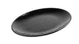 VASSOIO MELAM. OVALECM 49X36,5X4,5 STONE AGE NERO