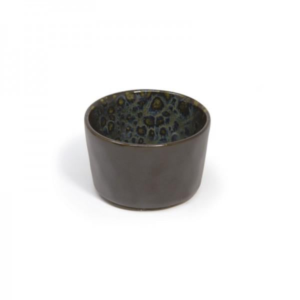 COPPETTA TONDA "PHOBOS" NERA PUNT.BLU DIAM.9,5XH6 STW