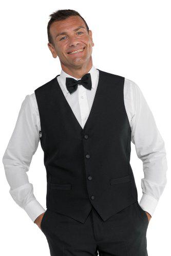 GILET UNISEX 100% POLYESTER COL.NERO 3XL