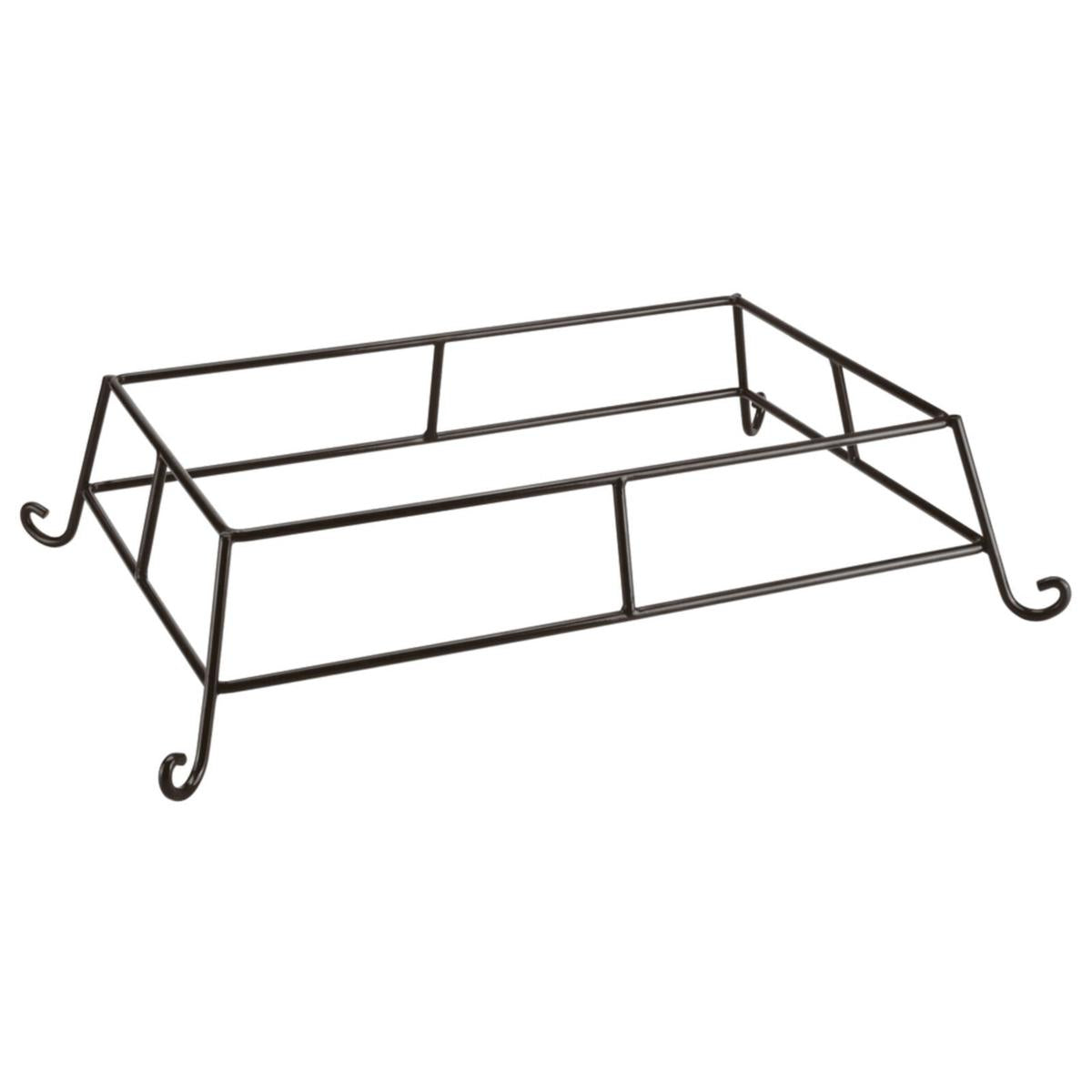 SUPPORTO FILO NERO IN METALLO 49,5X30X13,5CM