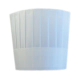 CAPPELLO REGOLABILE CHEF CLASSICO H23BM BIANCO CF=10PZ