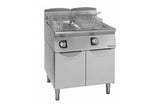 FRIGGITRICE GAS 2V 13LT BR.INT. 18,8KW 600X700X900
