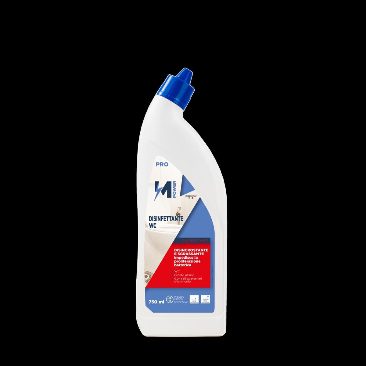 DISINFETTANTE DISINCROSTANTE BAGNO&WC PMC 750ML "M-POWER"