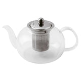 TEIERA C/INFUSORE INOX VETRO BOROSILICATO DIAM.14 H12 900ML