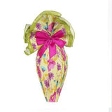 TESS.COTTON FLOWER VERDE 100CM CF5