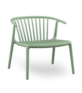 POLTRONA VERDE IN POLIPROPILENE 70X68X66H