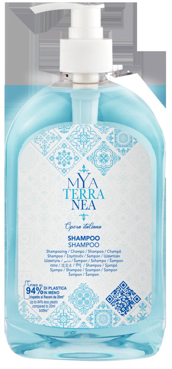 DISPENSER FLACONE SHAMPOO MYA TERRANEA 500ML C/EROGATORE