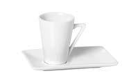 TAZZA CAFFE' C/P RETT. CM.12,5X8X1
