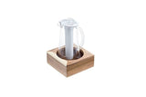 SET CARAFFA IN LEGNOACACIA E POLICAROBONATO