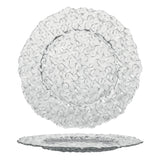 PIATTO IN VETRO CUBIK CM 33