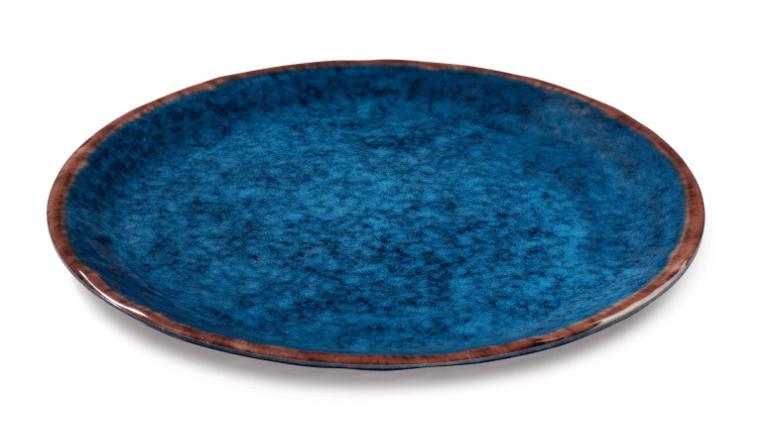 PIATTO PIANO MLM 25 CM BLU