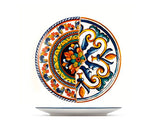 PIATTO FRUTTA 21CM POSITANO STW DECORATO