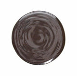 PIATTO PIANO 28CM ORGANICA MAT BRONZE