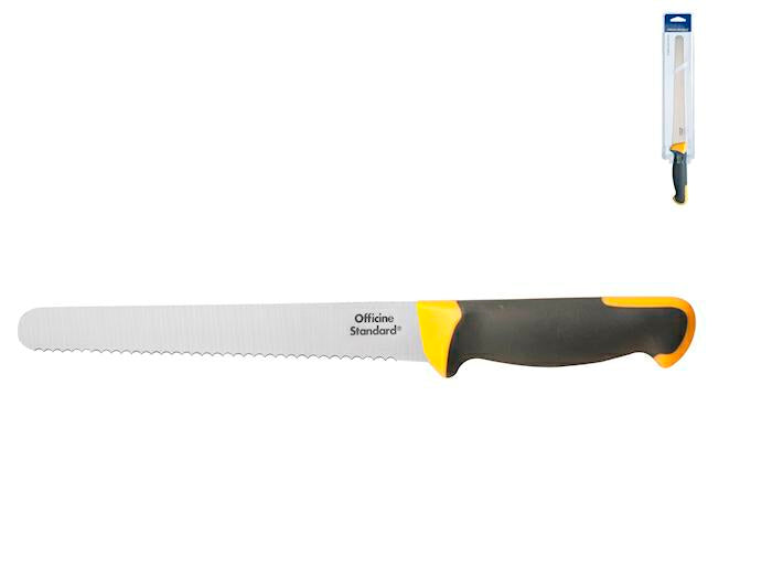 COLTELLO PANE OFFICINE STANDARD MANICO GRIGIO 23CM