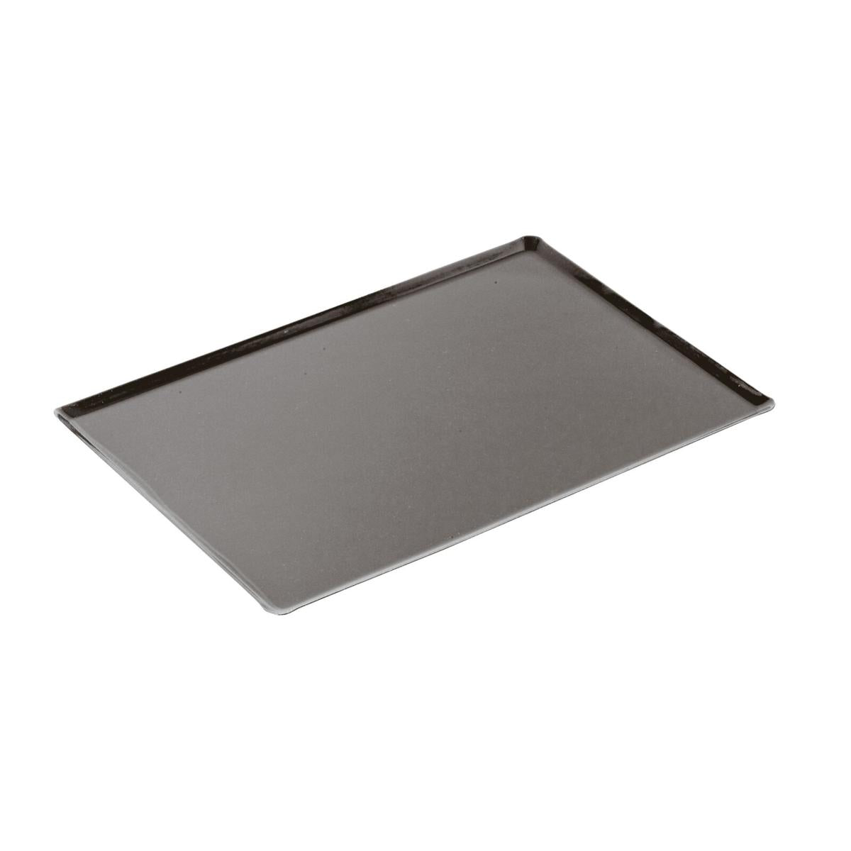 TEGLIA 40X60CM ALLUMINIO SILICONATO NERA