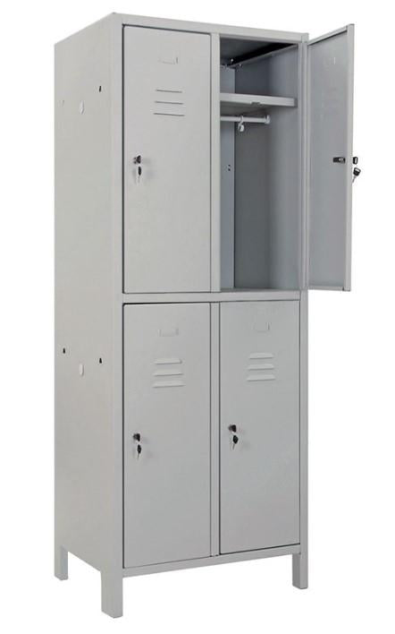 MULTISPOGLIATOIO 4POSTI SPORCO/PULITO CM.685X500X1795