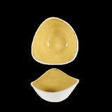 COPPETTA TRIANGOLARE15,3CM STONECAST SENAPE CHURCHILL