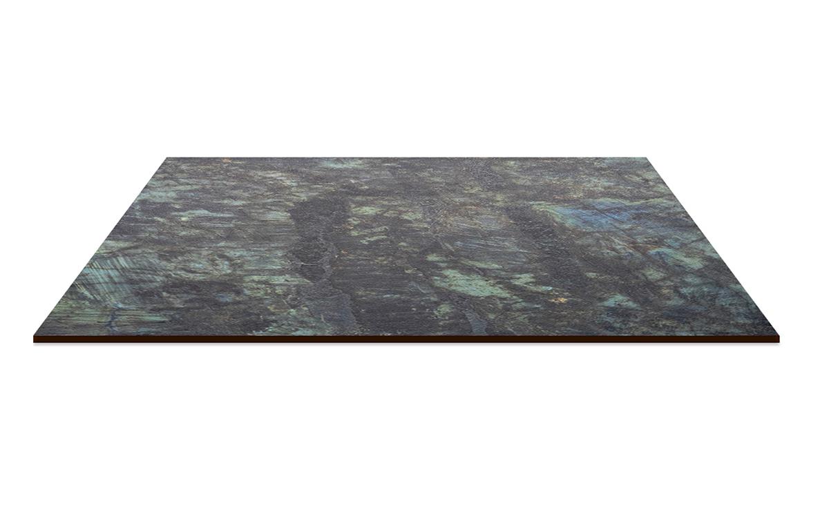 PIANO HPL SP.10MM 1472 BK FOREST GREEN GEO 2 DIAMETRO 1600MM