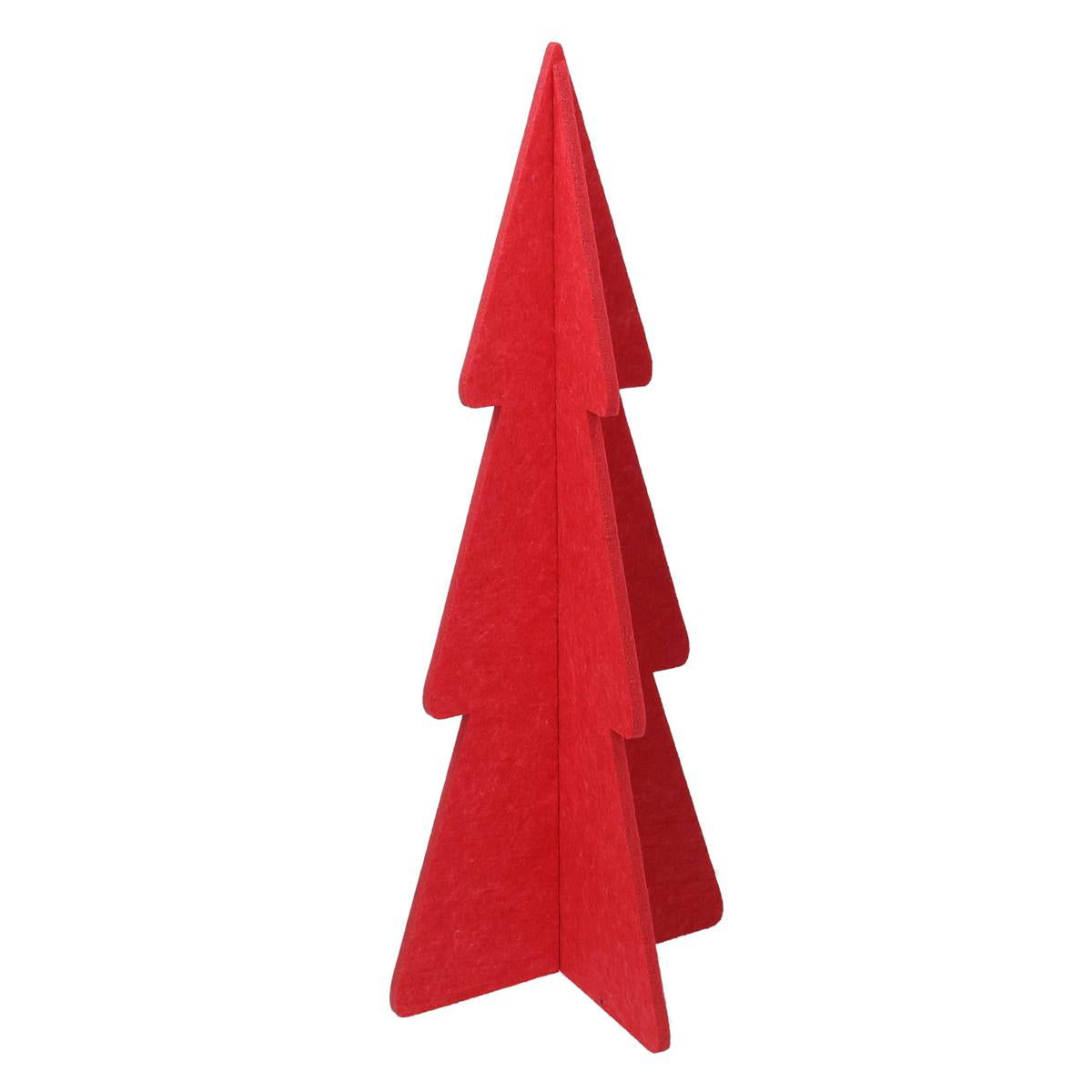 ALBERO FELTRO ROSSO CM50X50X120H