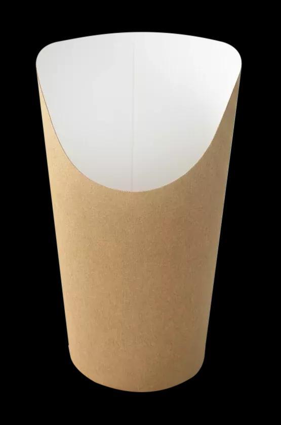 BICCHIERE FRITTI FRY CUP AVANA 450 ML CF=50PZ