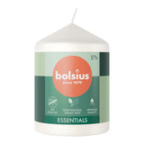 CANDELA PILASTRO ESSENTIALS 8CM COL.ROSSO 17 ORE