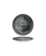 PIATTO FRUTTA 21CM BLACK ROUND