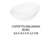 COPPETTA CM.9,6X4,5X2,5H MELAMINA BIANCA