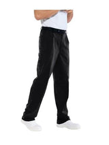 PANTALONE LAVORO NERO 65%POLY 35%COTONE