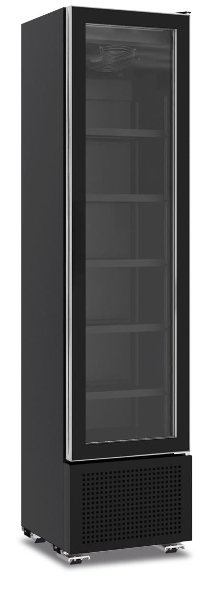 FRIGO C/VETRINA SLIMCOOLER 225T COLORE NERO