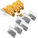 PORTA TACOS IN ALLUMINIO IN ACCIAIO INOX 19X5,5X4CM
