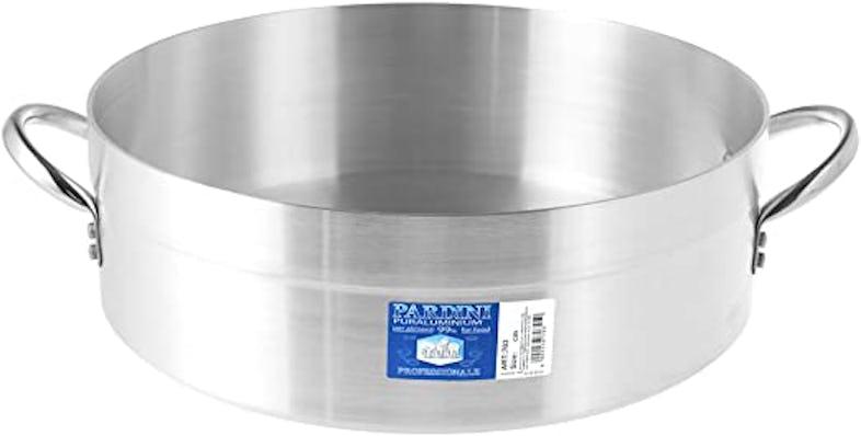 CASSERUOLA BASSA 50CM H17 2/M TENDER ALU LT.32