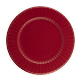 CF 8 PIATTI ROUND CM27 ROSSO RUBINO