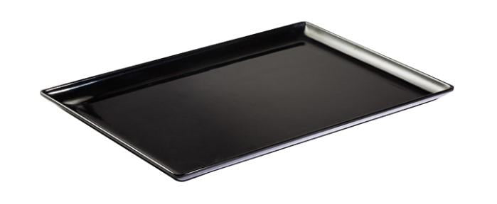 VASSOIO SMART CM.25X17X2H MELAMINA NERA