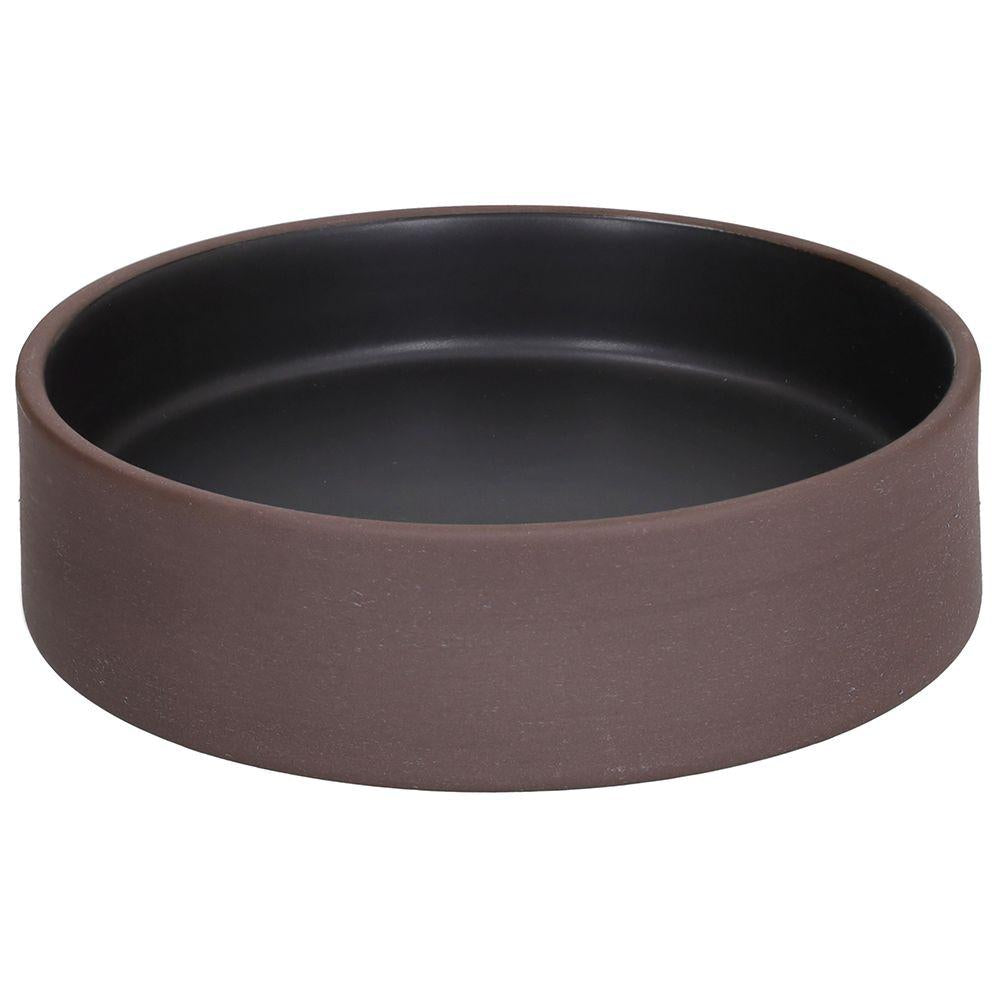 DOUBLE FACE BOWL 16 CM CAFFE NERO ELIPSE