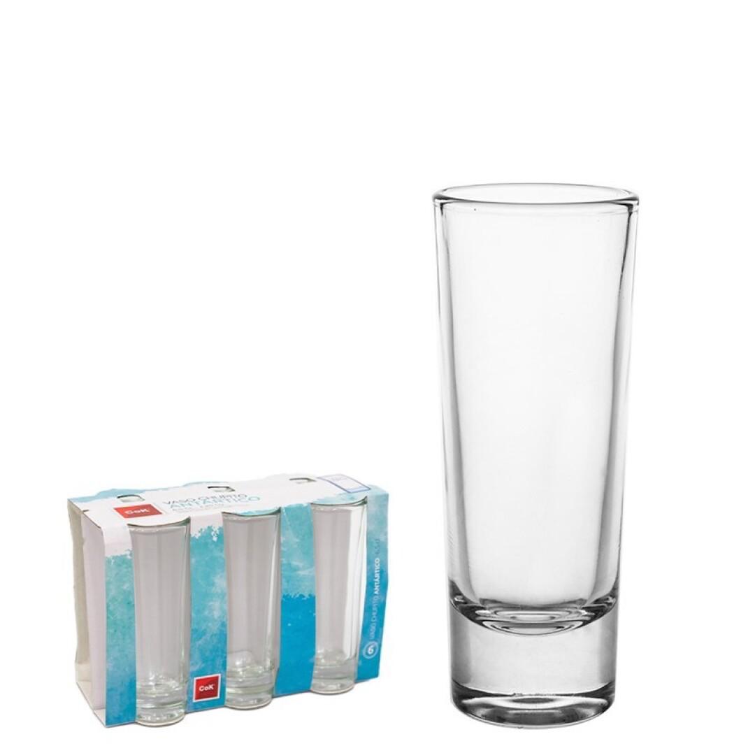BICCHIERE CHUPITO 'ANTARTICO' 6,5CL IN VETRO