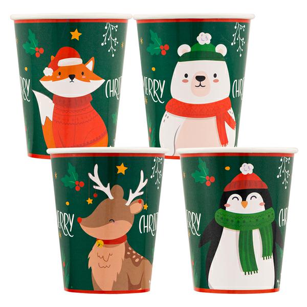 CF 8 BICCH E 8 COVER250CC SANTA'S FRIENDS