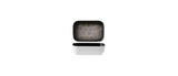 COPPETTA RETT. NERA SHADE 9.2X6.5CM H2.7