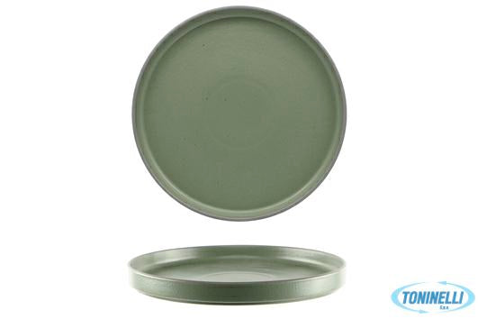 PIATTO NORDIC SELAS VERDE OLIVA 21CM- ALLUMINA