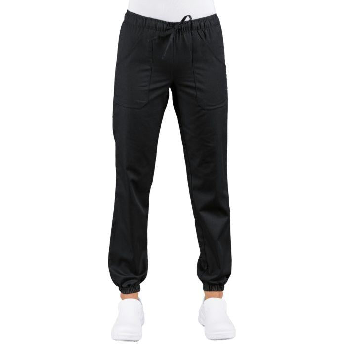 PANTAGIAFFA NERO 65%POLY 35%COT