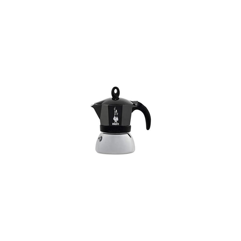 CAFFETTIERA NERA A INDUZIONE 4TZ "BIALETTI"