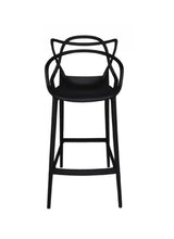 SGABELLO "BALOS" ANTI UV IN PP COLORE NERO