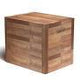 SCATOLA RETTANGOLAREFOLDING BOX 38,5x30x33cm TEAK