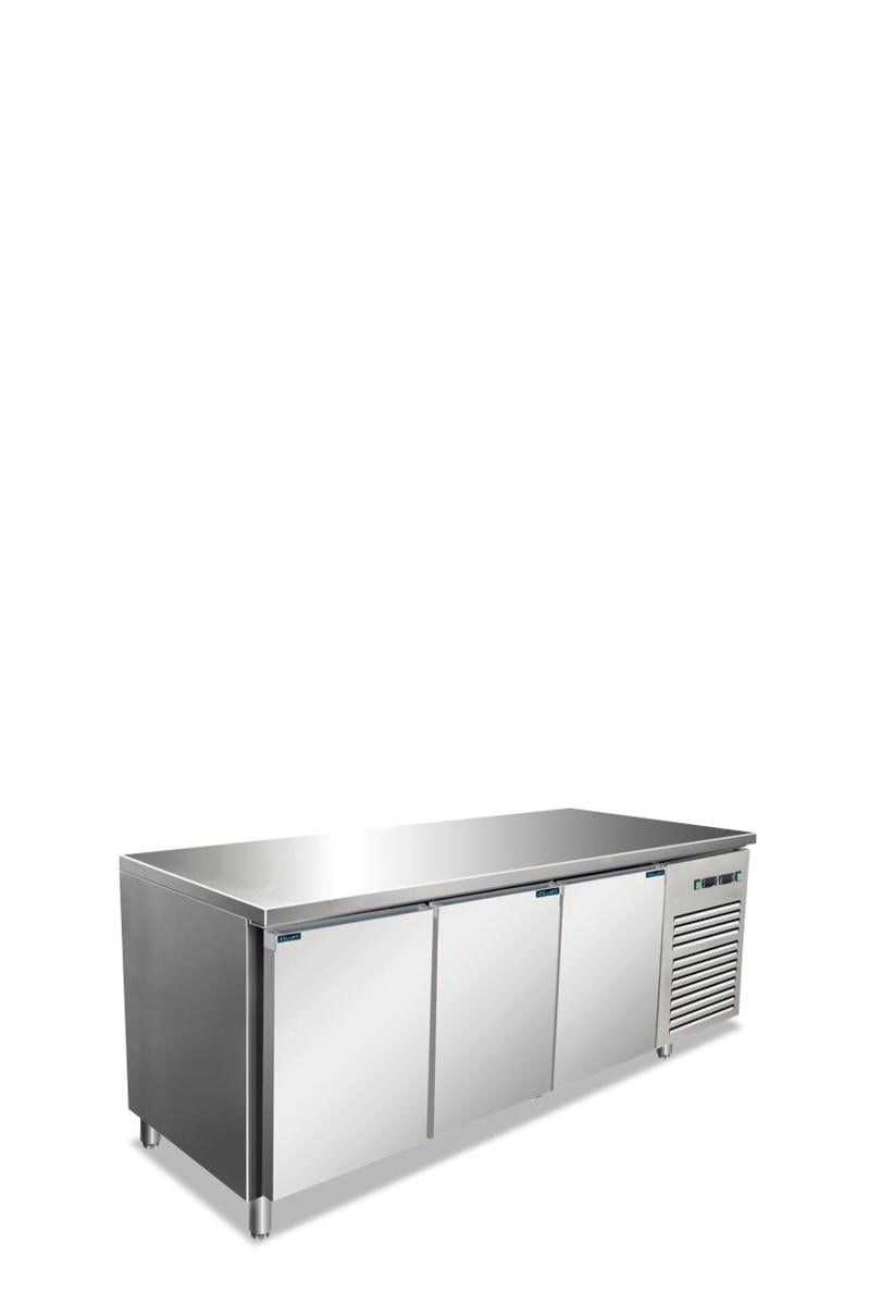 TAVOLO REFRIGERATO A 3 ANTE FRIGO/FREEZER