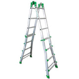 SCALA TELESCOPICA INALLUMINIO 4+4