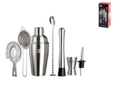 SET COCKTAIL PLUS INACCIAIO INOX/PP 7PZ