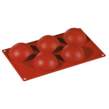 STAMPO SEMISFERA SILICONE 17,5X30 Ø80MM H40 5P