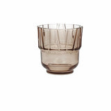 BICCHIERE IMPILABILE245CC BAMBOO AMBRA