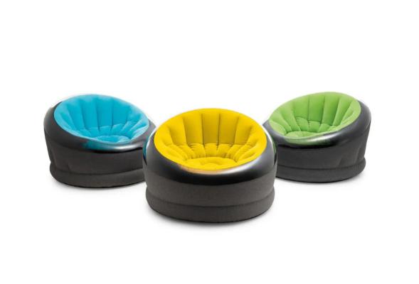 POLTRONCINA GONFIABILE EMPIRE 112X109X69 COLORI ASSORTITI
