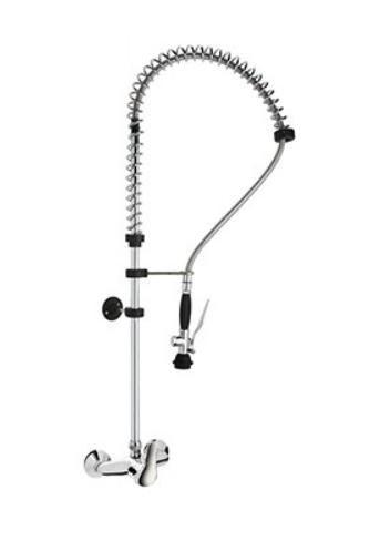 MISCELATORE DOCCIA BIFORO A MURO C/DOCCETTA BASIC