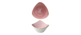 COPPETTA TRIANGOLARE15,3CM STONECAST ROSA CHURCHILL